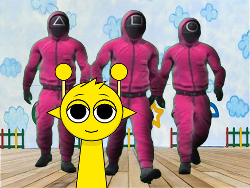 Sprunki in Squid Game Chamber img